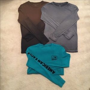 American Eagle Long Sleeve Shirts (3)